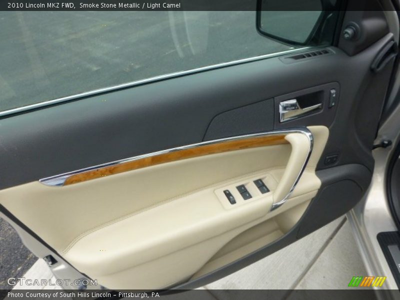 Smoke Stone Metallic / Light Camel 2010 Lincoln MKZ FWD