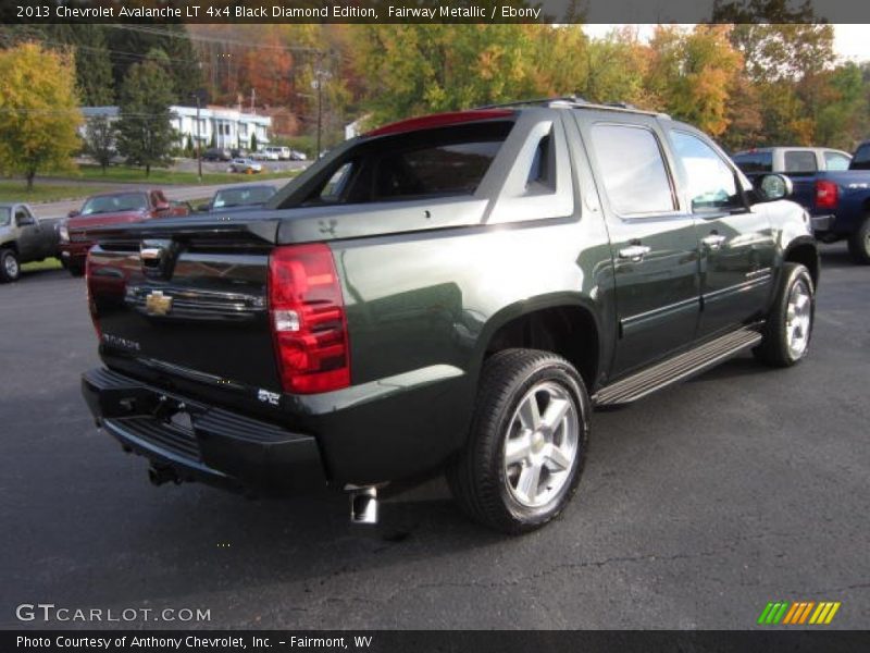  2013 Avalanche LT 4x4 Black Diamond Edition Fairway Metallic