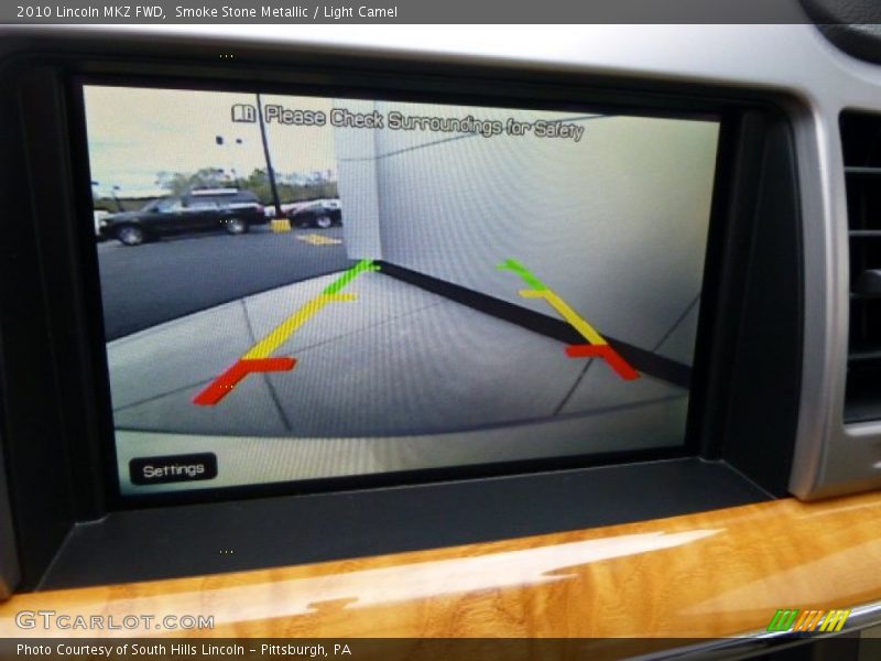 Smoke Stone Metallic / Light Camel 2010 Lincoln MKZ FWD