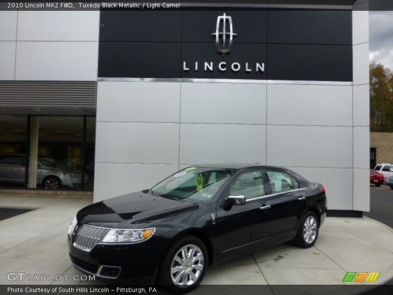 Tuxedo Black Metallic / Light Camel 2010 Lincoln MKZ FWD