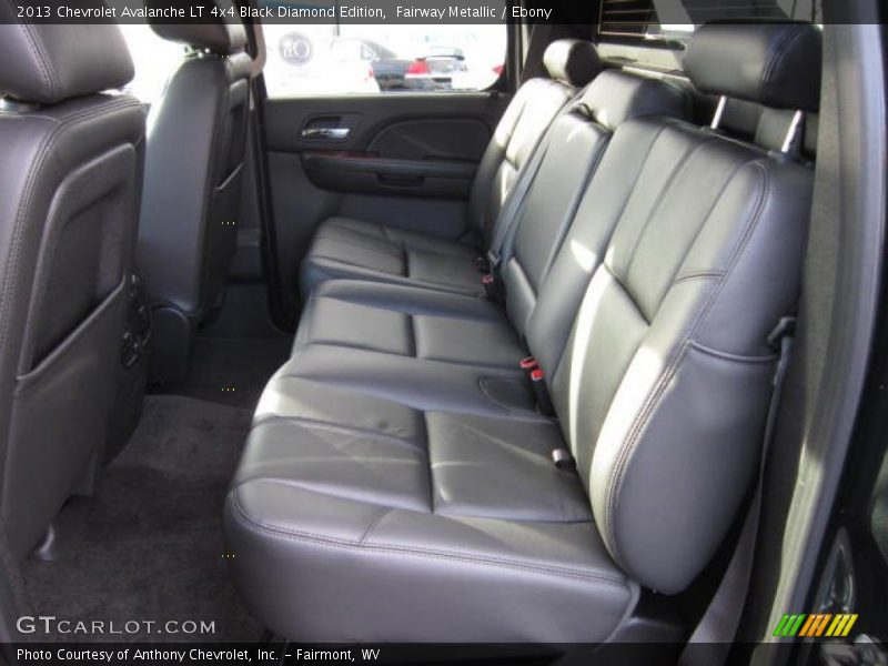 Fairway Metallic / Ebony 2013 Chevrolet Avalanche LT 4x4 Black Diamond Edition
