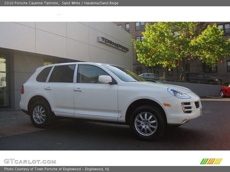 Sand White / Havanna/Sand Beige 2010 Porsche Cayenne Tiptronic