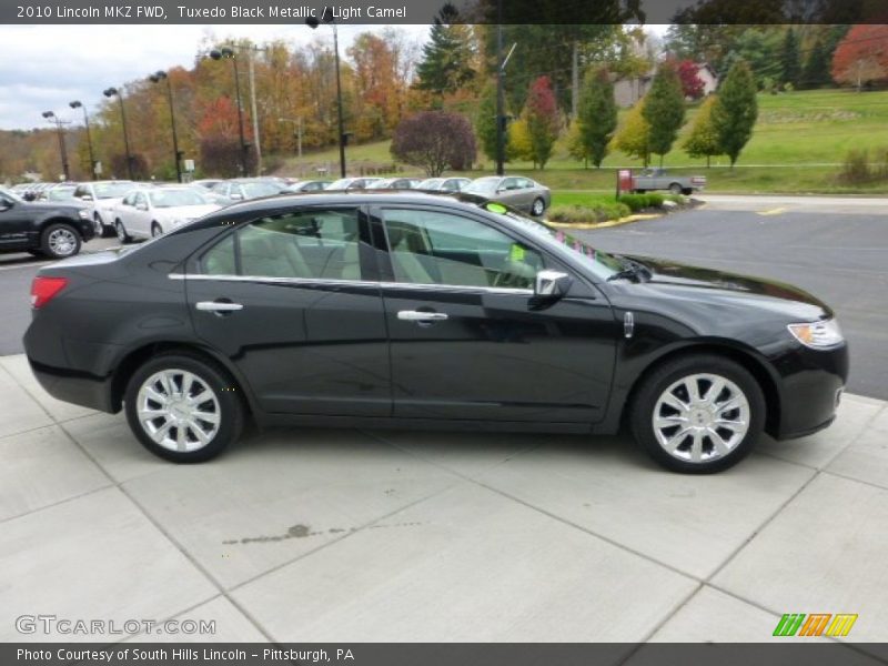 Tuxedo Black Metallic / Light Camel 2010 Lincoln MKZ FWD