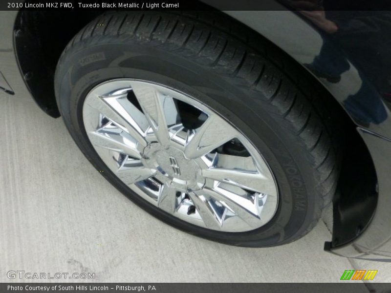 Tuxedo Black Metallic / Light Camel 2010 Lincoln MKZ FWD