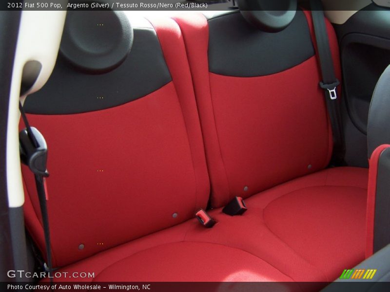 Rear Seat of 2012 500 Pop