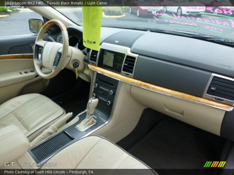 Tuxedo Black Metallic / Light Camel 2010 Lincoln MKZ FWD
