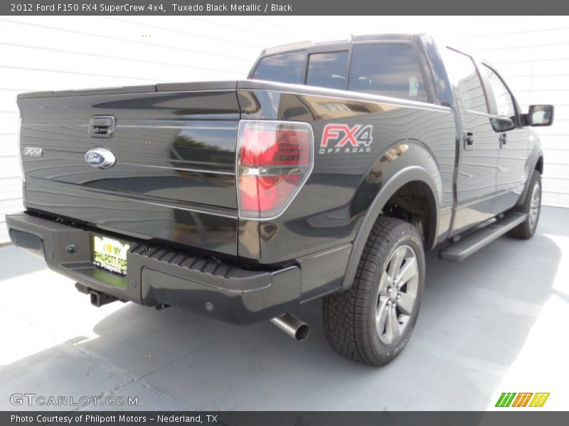 Tuxedo Black Metallic / Black 2012 Ford F150 FX4 SuperCrew 4x4