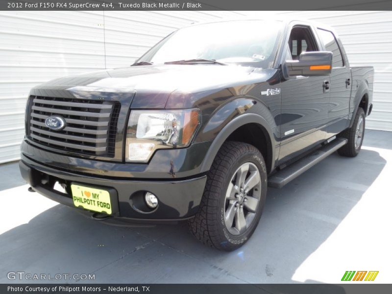 Tuxedo Black Metallic / Black 2012 Ford F150 FX4 SuperCrew 4x4