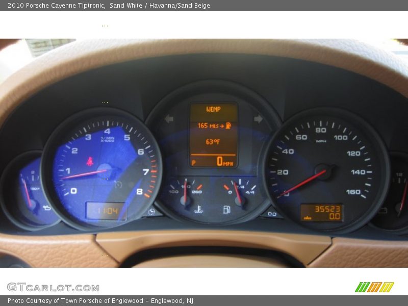 Sand White / Havanna/Sand Beige 2010 Porsche Cayenne Tiptronic