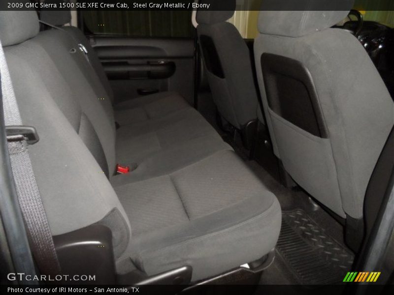 Steel Gray Metallic / Ebony 2009 GMC Sierra 1500 SLE XFE Crew Cab