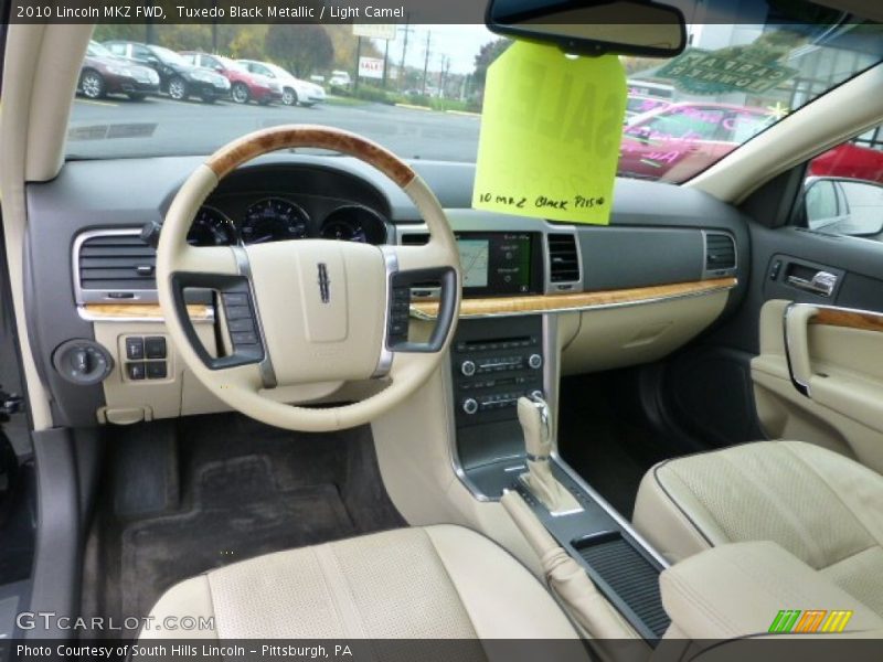 Tuxedo Black Metallic / Light Camel 2010 Lincoln MKZ FWD