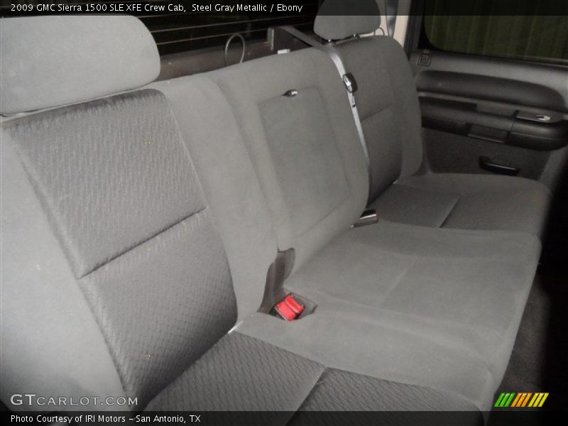 Steel Gray Metallic / Ebony 2009 GMC Sierra 1500 SLE XFE Crew Cab