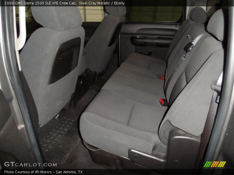 Steel Gray Metallic / Ebony 2009 GMC Sierra 1500 SLE XFE Crew Cab