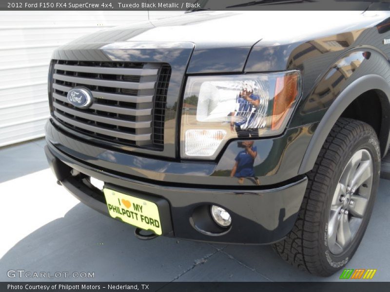 Tuxedo Black Metallic / Black 2012 Ford F150 FX4 SuperCrew 4x4