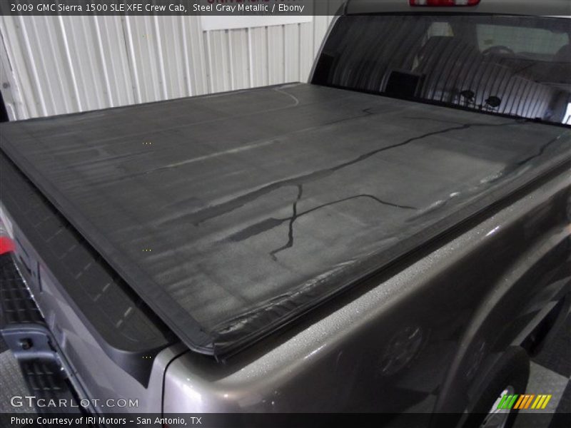 Steel Gray Metallic / Ebony 2009 GMC Sierra 1500 SLE XFE Crew Cab