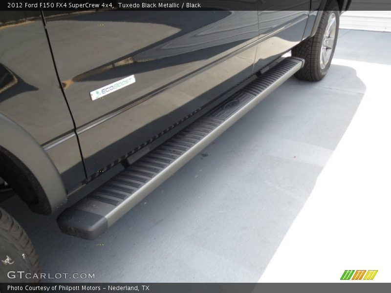 Tuxedo Black Metallic / Black 2012 Ford F150 FX4 SuperCrew 4x4