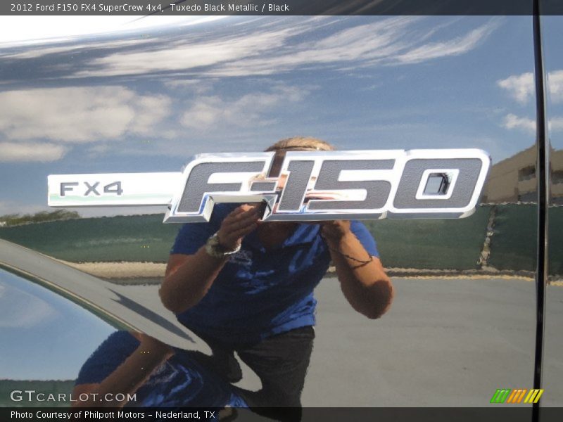 Tuxedo Black Metallic / Black 2012 Ford F150 FX4 SuperCrew 4x4