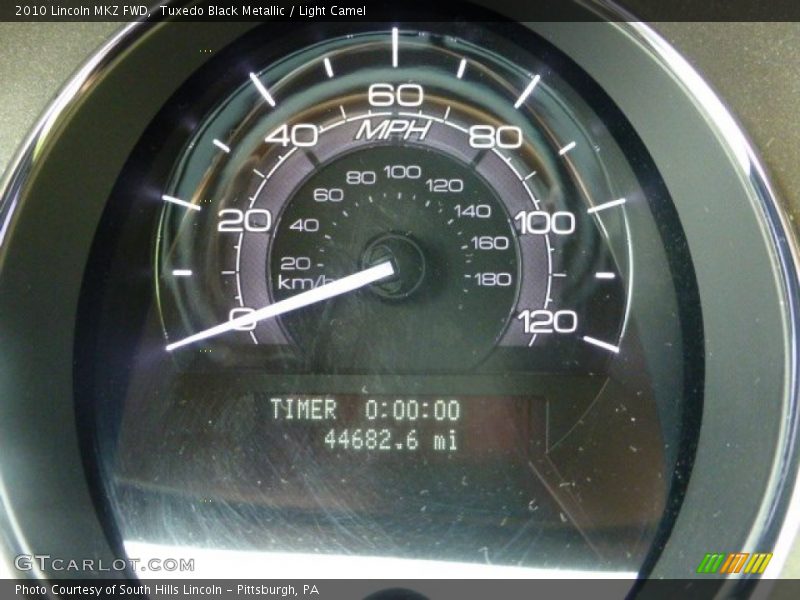 Tuxedo Black Metallic / Light Camel 2010 Lincoln MKZ FWD