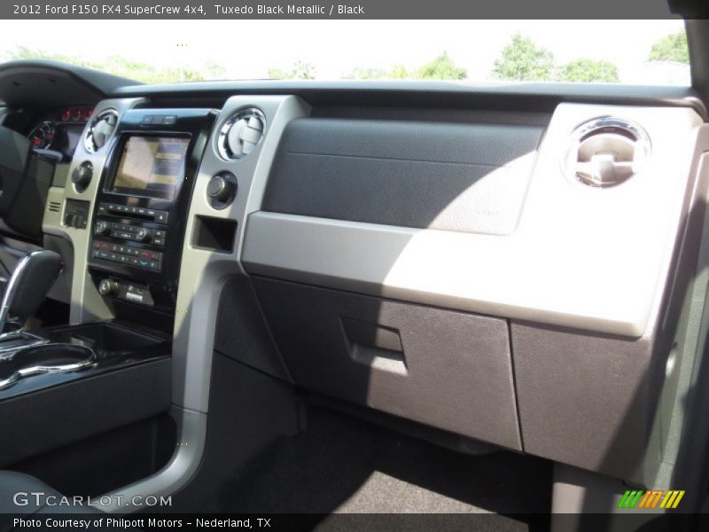 Tuxedo Black Metallic / Black 2012 Ford F150 FX4 SuperCrew 4x4