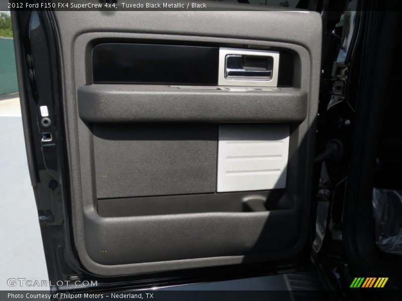 Tuxedo Black Metallic / Black 2012 Ford F150 FX4 SuperCrew 4x4