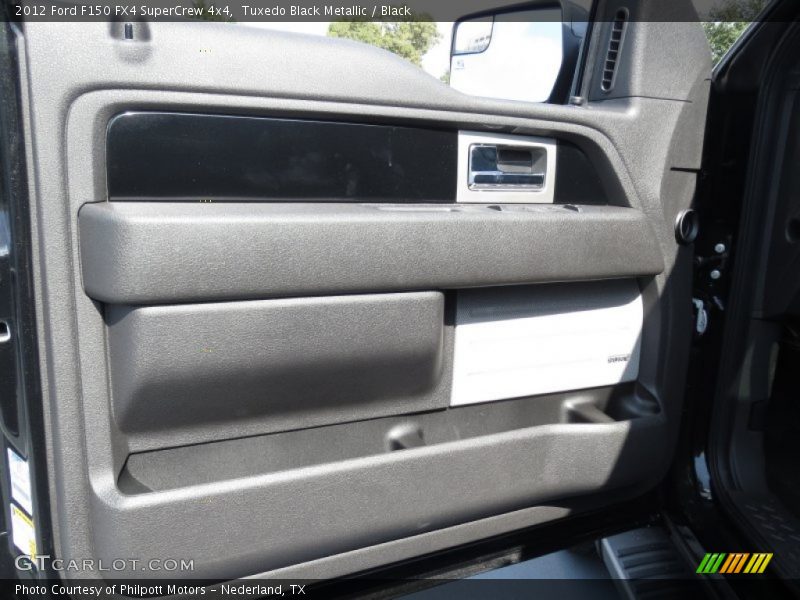 Tuxedo Black Metallic / Black 2012 Ford F150 FX4 SuperCrew 4x4