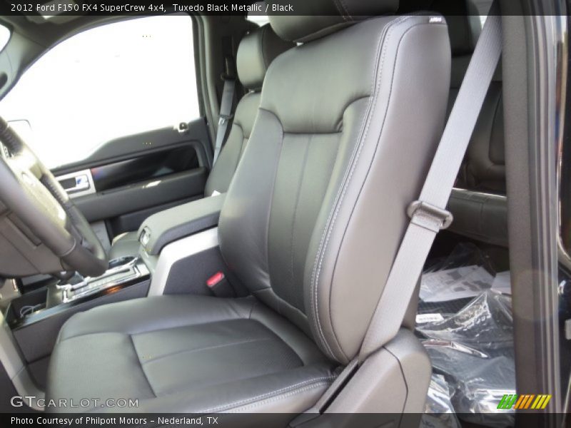 Tuxedo Black Metallic / Black 2012 Ford F150 FX4 SuperCrew 4x4