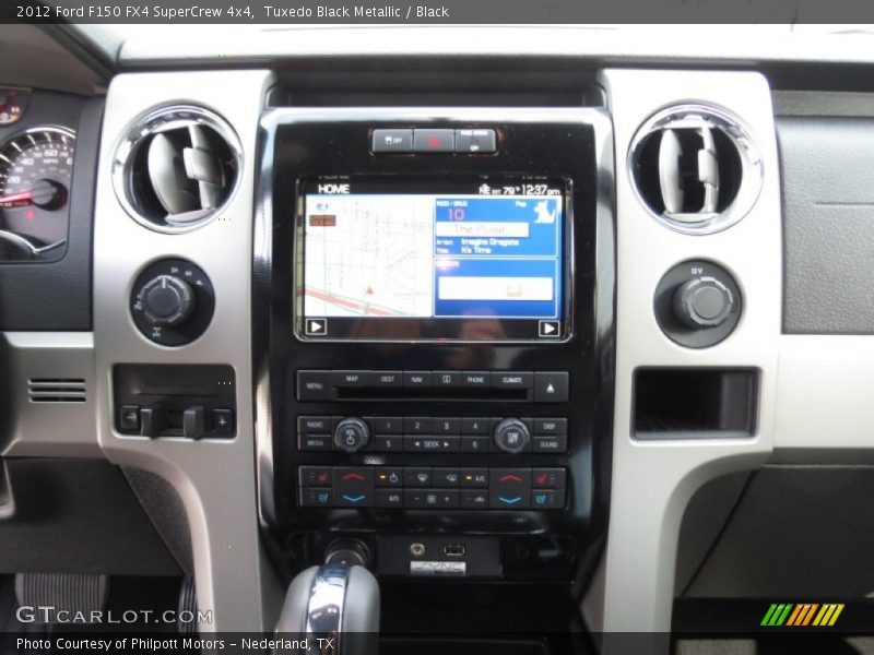Tuxedo Black Metallic / Black 2012 Ford F150 FX4 SuperCrew 4x4