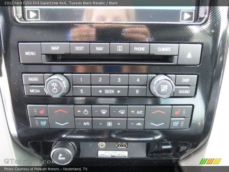 Tuxedo Black Metallic / Black 2012 Ford F150 FX4 SuperCrew 4x4