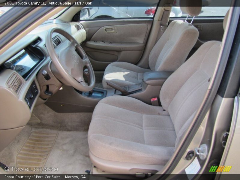 Antique Sage Pearl / Oak 2001 Toyota Camry CE