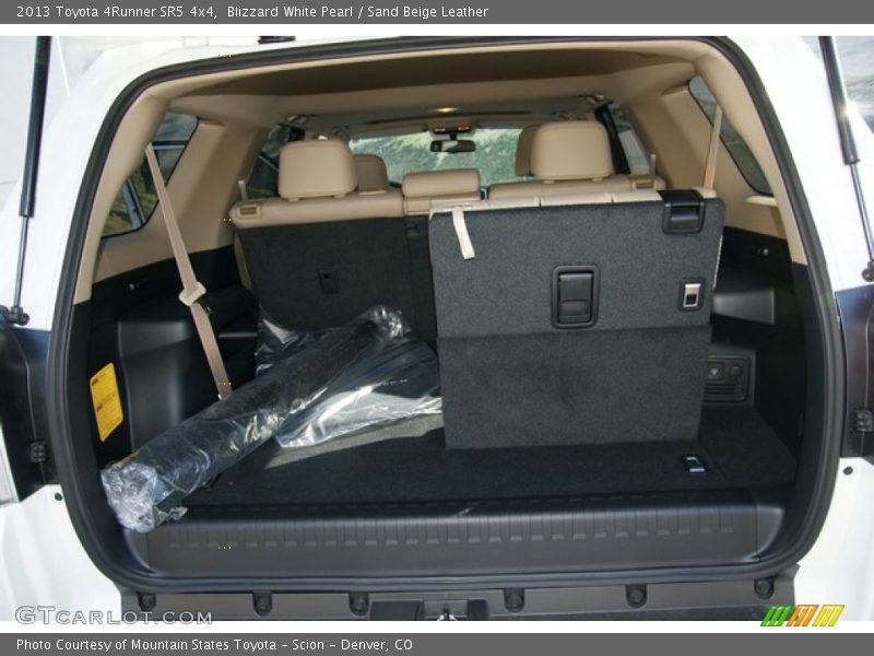 Blizzard White Pearl / Sand Beige Leather 2013 Toyota 4Runner SR5 4x4
