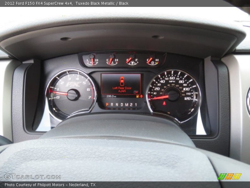 Tuxedo Black Metallic / Black 2012 Ford F150 FX4 SuperCrew 4x4