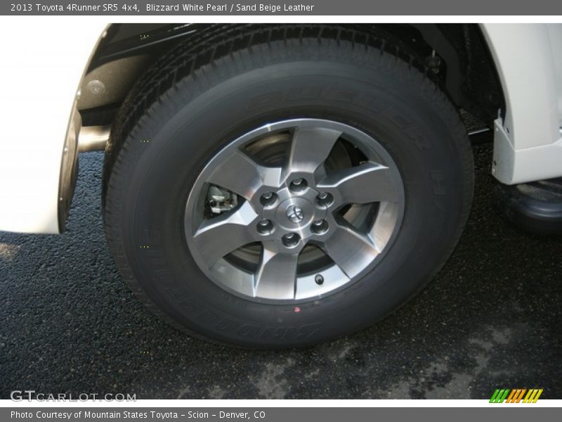 Blizzard White Pearl / Sand Beige Leather 2013 Toyota 4Runner SR5 4x4