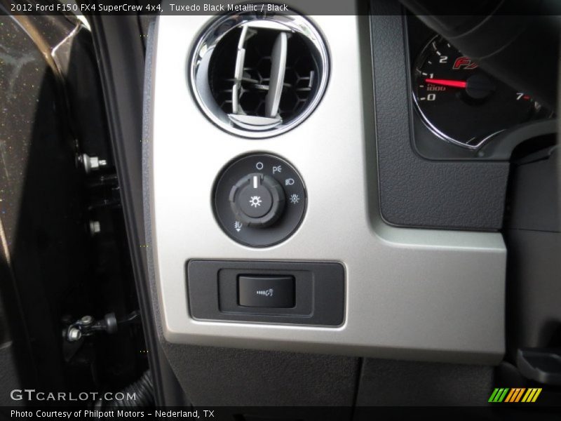 Tuxedo Black Metallic / Black 2012 Ford F150 FX4 SuperCrew 4x4
