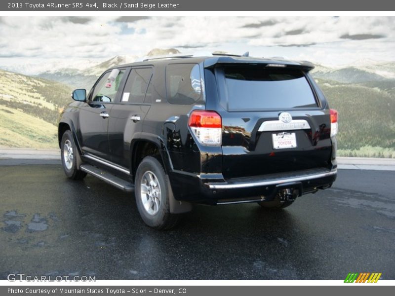 Black / Sand Beige Leather 2013 Toyota 4Runner SR5 4x4