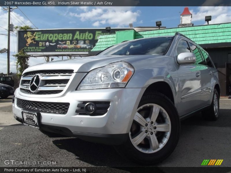 Iridium Silver Metallic / Ash Grey 2007 Mercedes-Benz GL 450
