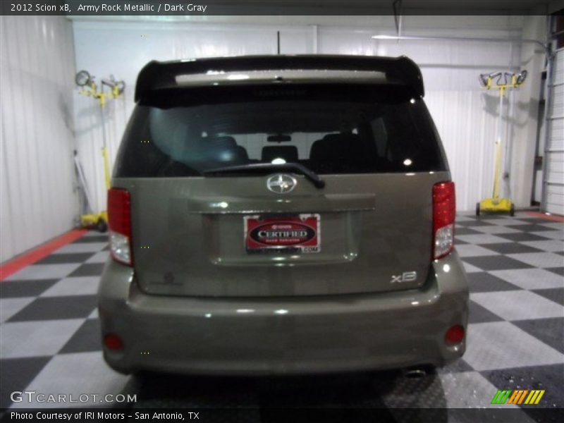 Army Rock Metallic / Dark Gray 2012 Scion xB