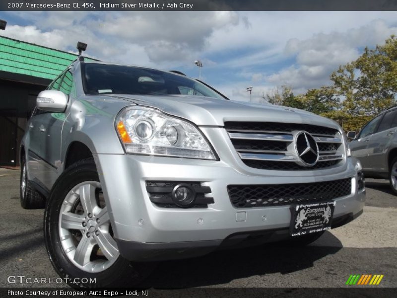 Iridium Silver Metallic / Ash Grey 2007 Mercedes-Benz GL 450