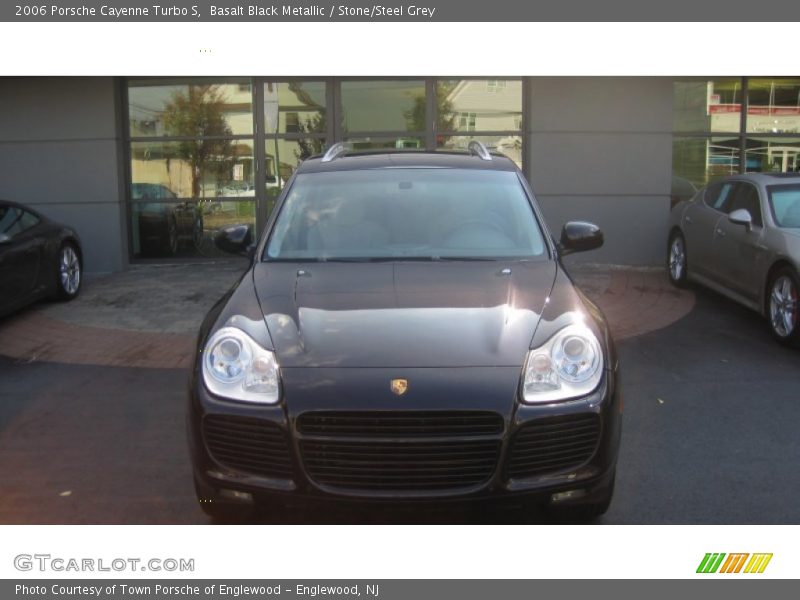 Basalt Black Metallic / Stone/Steel Grey 2006 Porsche Cayenne Turbo S