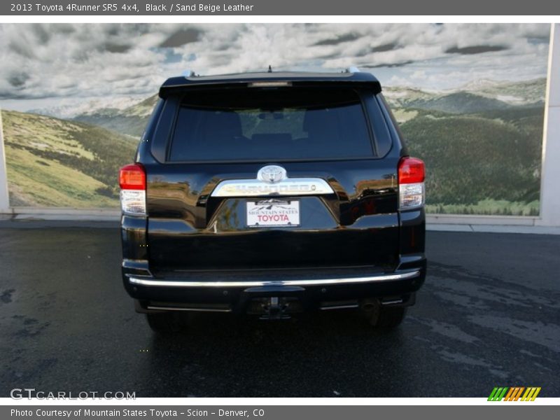 Black / Sand Beige Leather 2013 Toyota 4Runner SR5 4x4