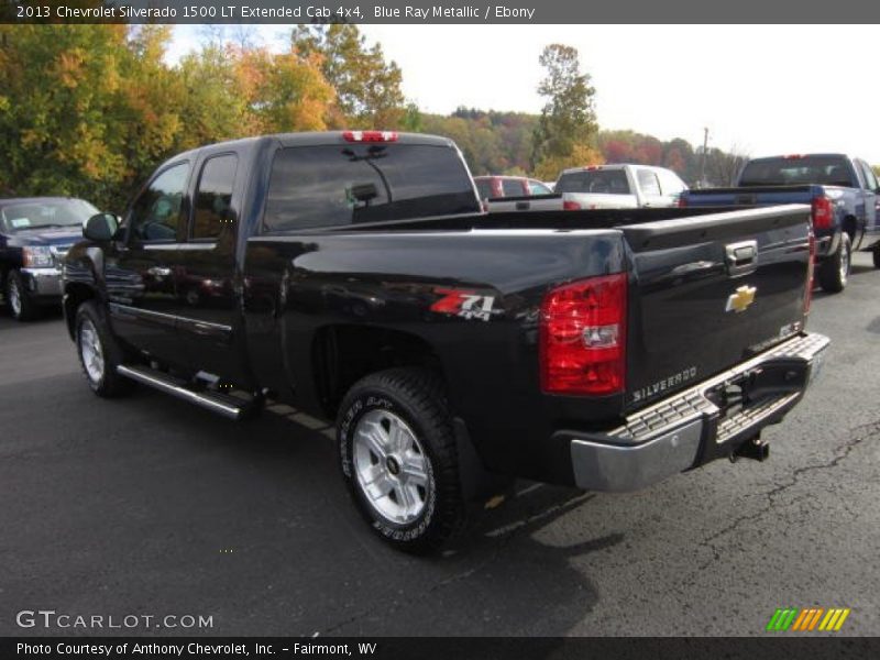 Blue Ray Metallic / Ebony 2013 Chevrolet Silverado 1500 LT Extended Cab 4x4