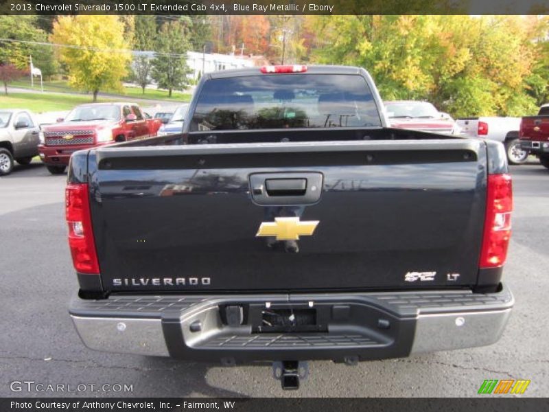 Blue Ray Metallic / Ebony 2013 Chevrolet Silverado 1500 LT Extended Cab 4x4