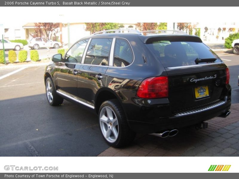 Basalt Black Metallic / Stone/Steel Grey 2006 Porsche Cayenne Turbo S