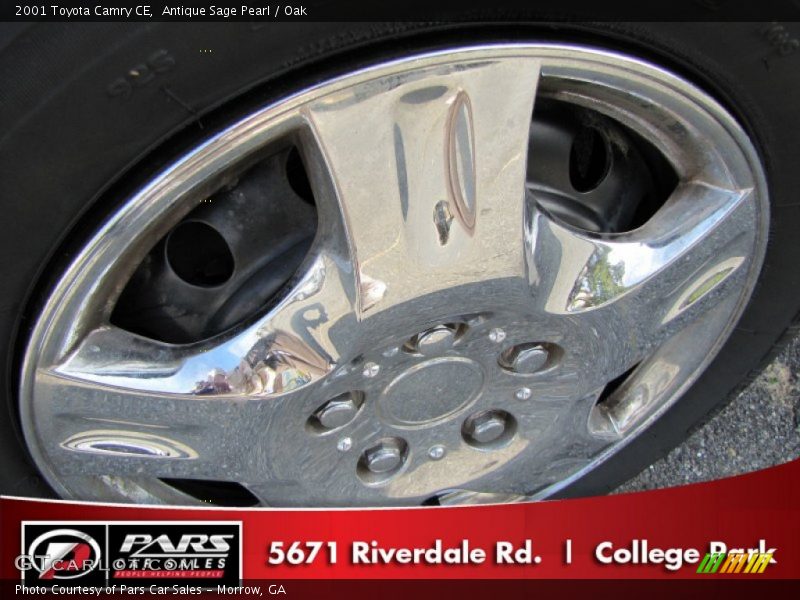 Antique Sage Pearl / Oak 2001 Toyota Camry CE