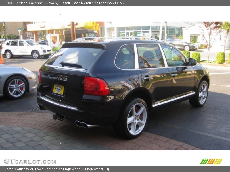 Basalt Black Metallic / Stone/Steel Grey 2006 Porsche Cayenne Turbo S