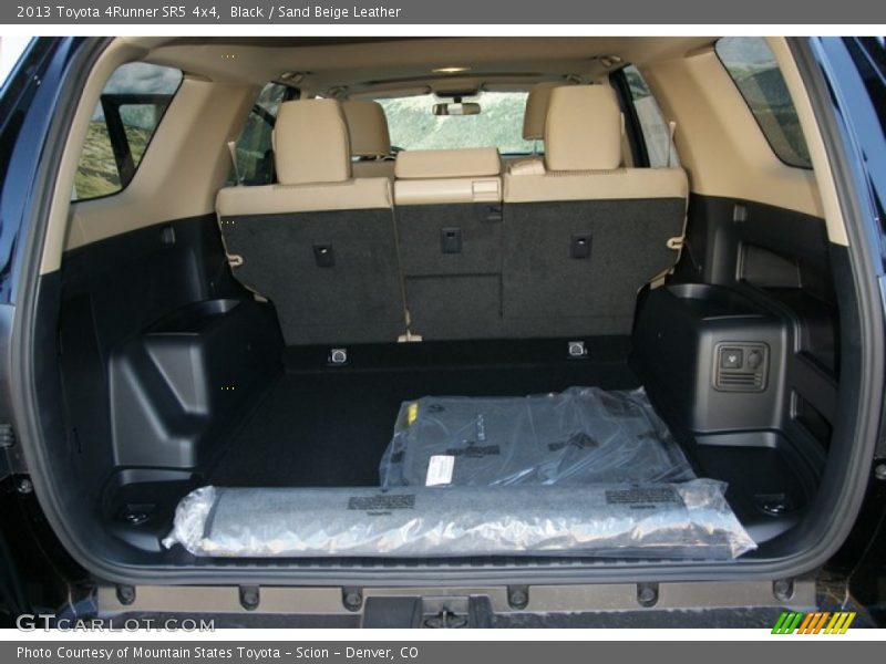 Black / Sand Beige Leather 2013 Toyota 4Runner SR5 4x4