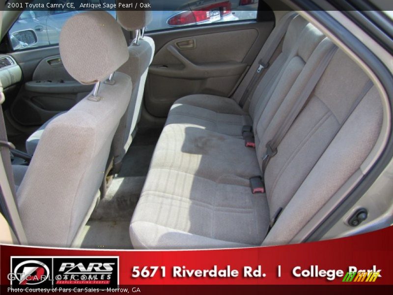 Antique Sage Pearl / Oak 2001 Toyota Camry CE