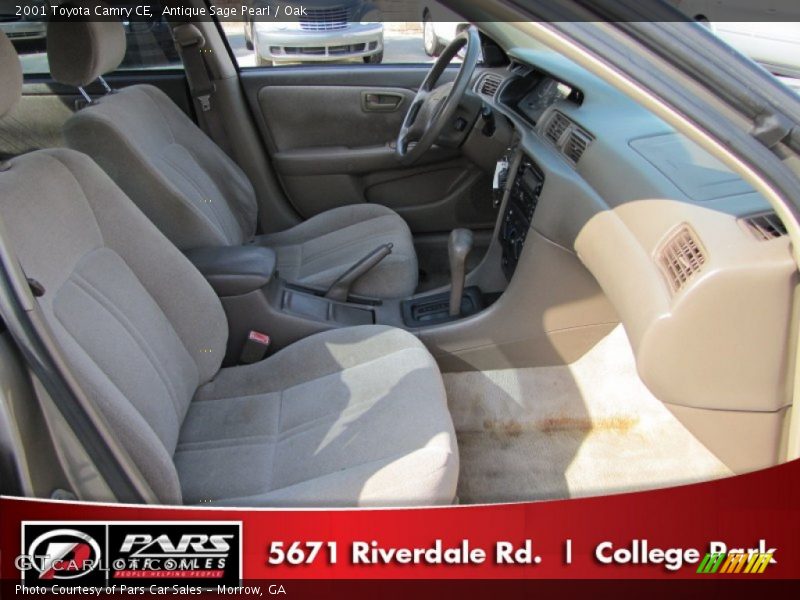 Antique Sage Pearl / Oak 2001 Toyota Camry CE