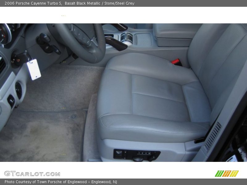Basalt Black Metallic / Stone/Steel Grey 2006 Porsche Cayenne Turbo S