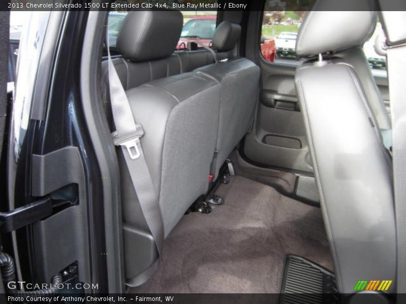 Rear Seat of 2013 Silverado 1500 LT Extended Cab 4x4