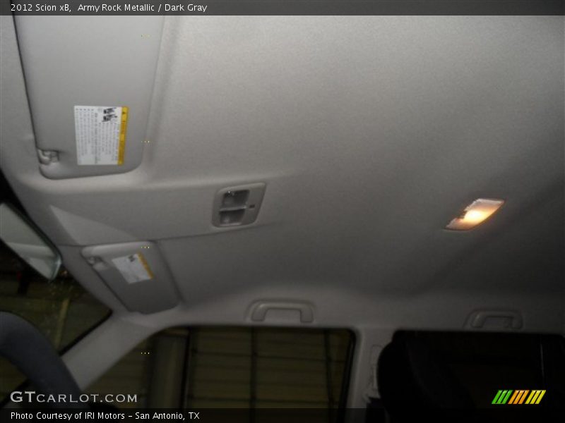 Army Rock Metallic / Dark Gray 2012 Scion xB